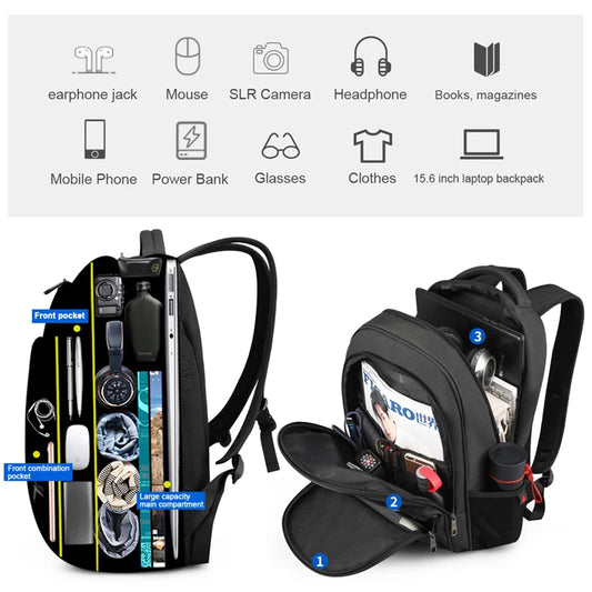 15.6inch Laptop Travel Backpack