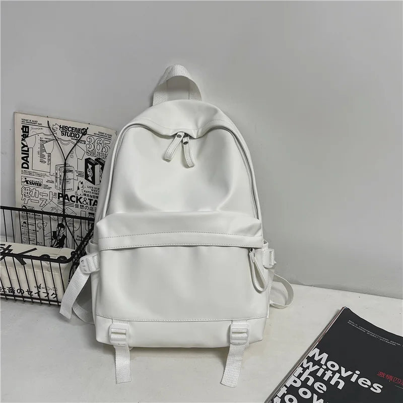 Soft PU Leather Backpack