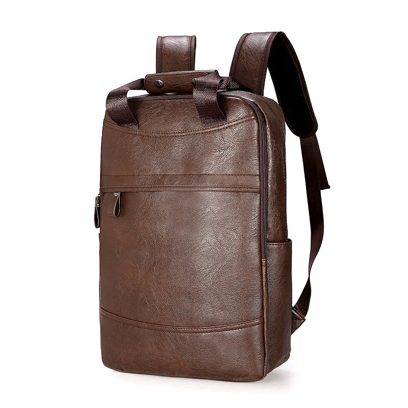 Men's Leather Backpack