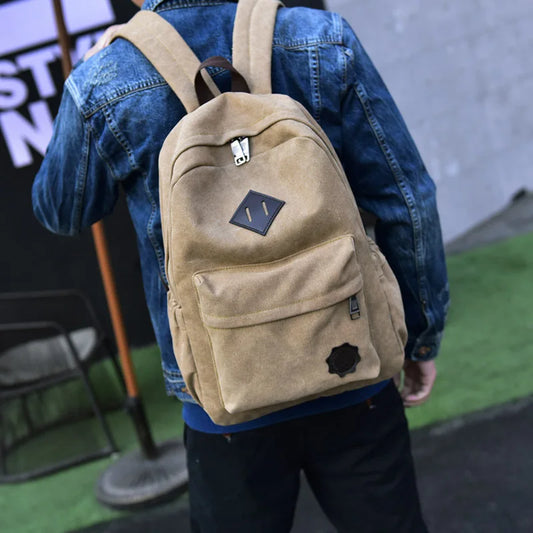 Canvas Laptop Backpack