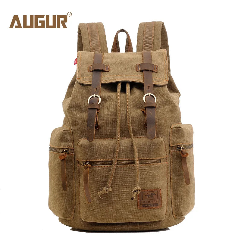 Men's Canvas Travel Backpack
