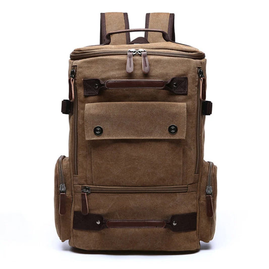 Large Capacity Canvas Backpack