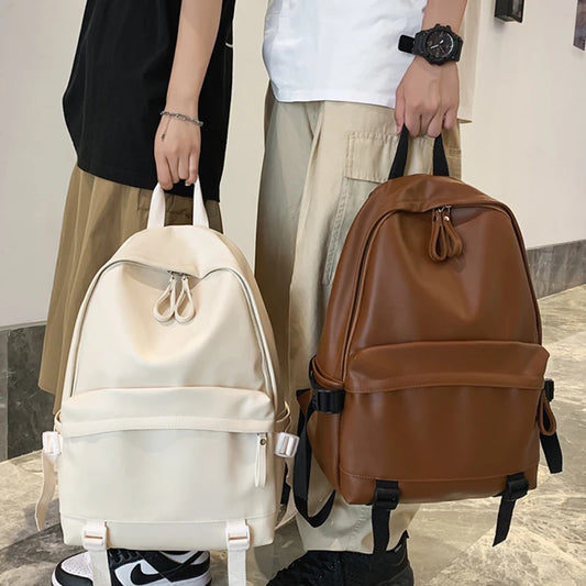 Soft PU Leather Backpack