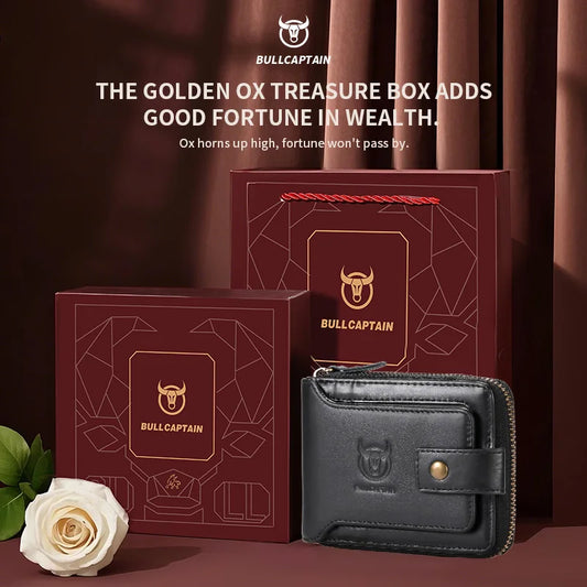 Luxury Leather Bifold Wallet