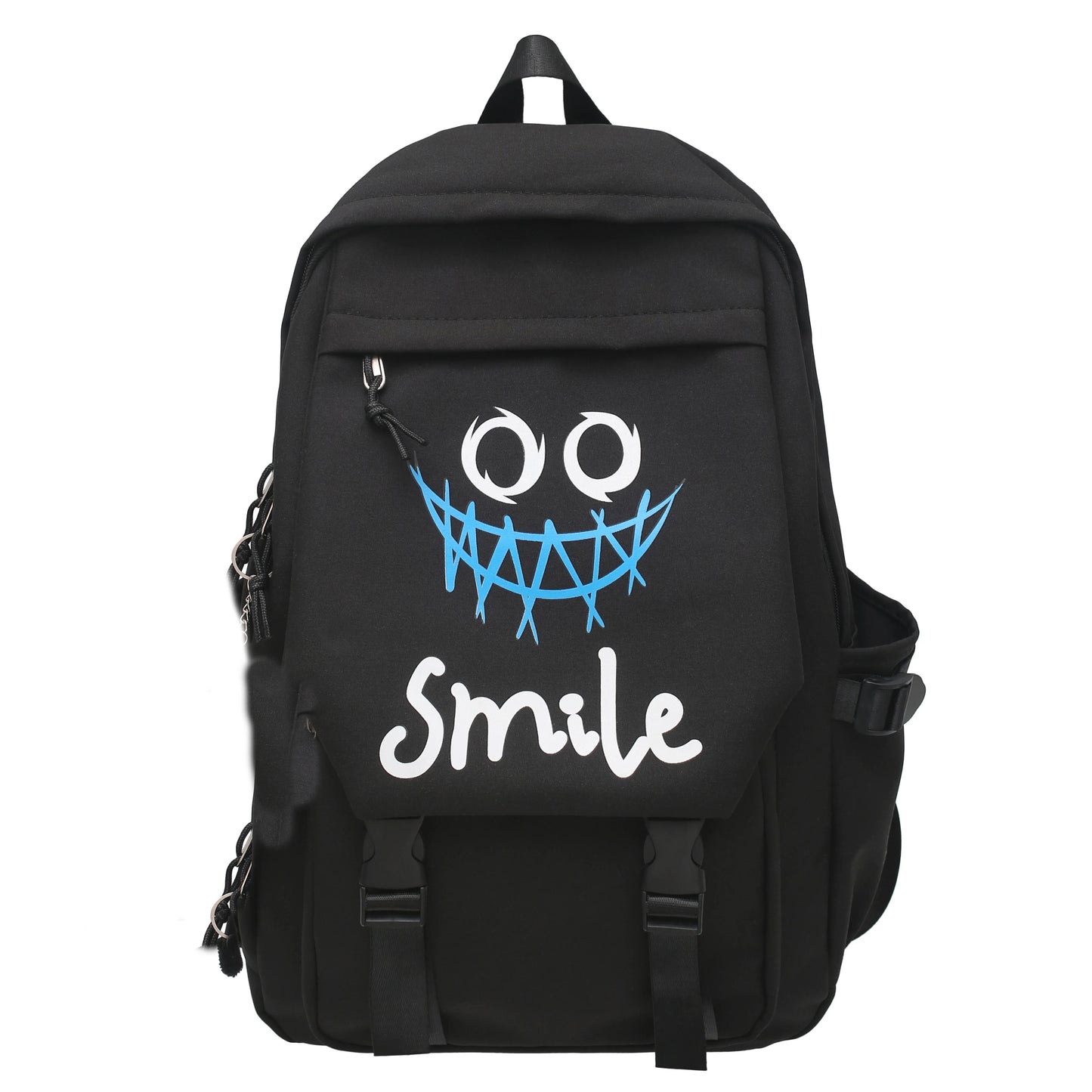 Kawaii Preppy Nylon Backpack for Stylish Student
