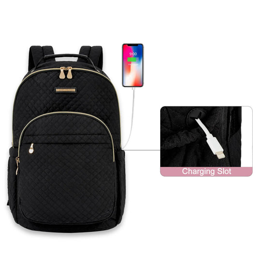 15.6 inch Laptop Backpack with USB Charging Slot