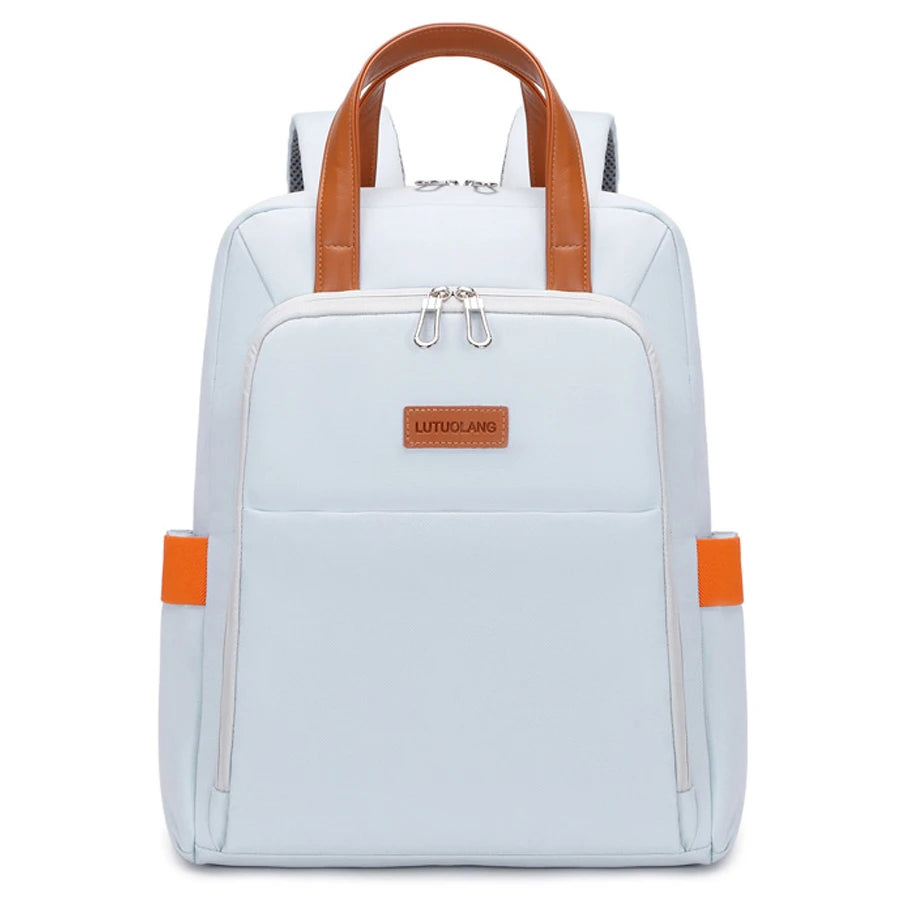 Candy Colour Canvas Backpack