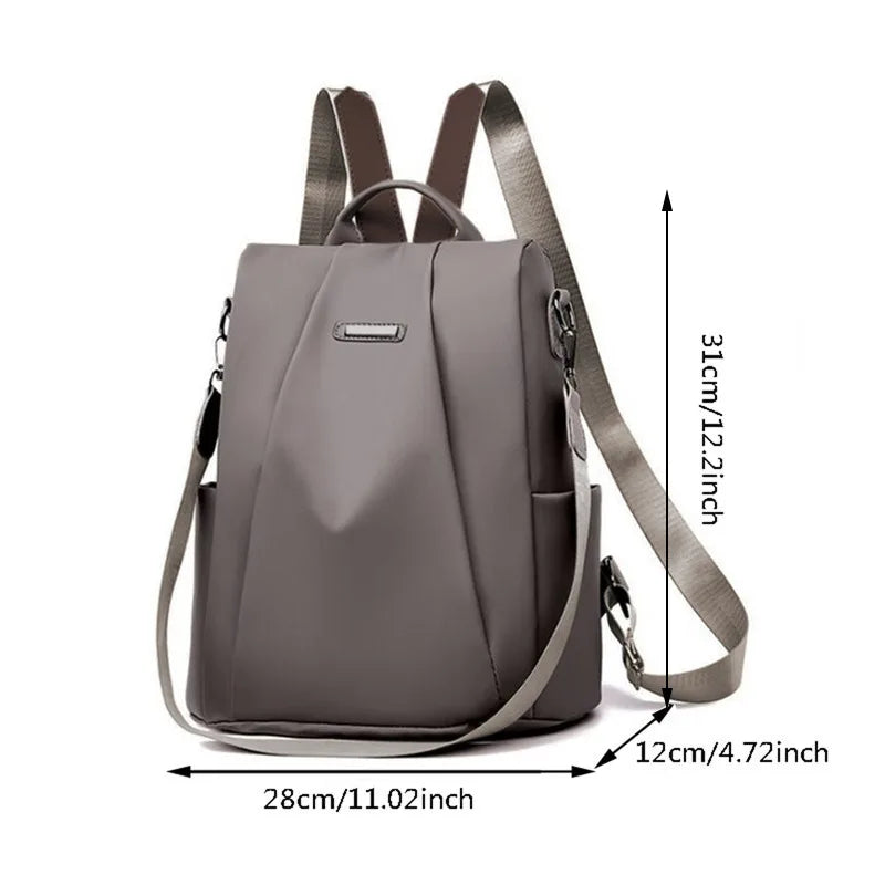 Oxford Waterproof Satchel Backpack