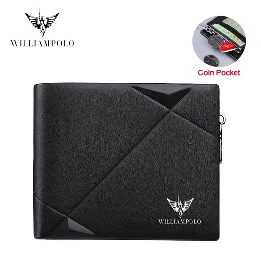 Genuine Leather Bifold RFID Wallet