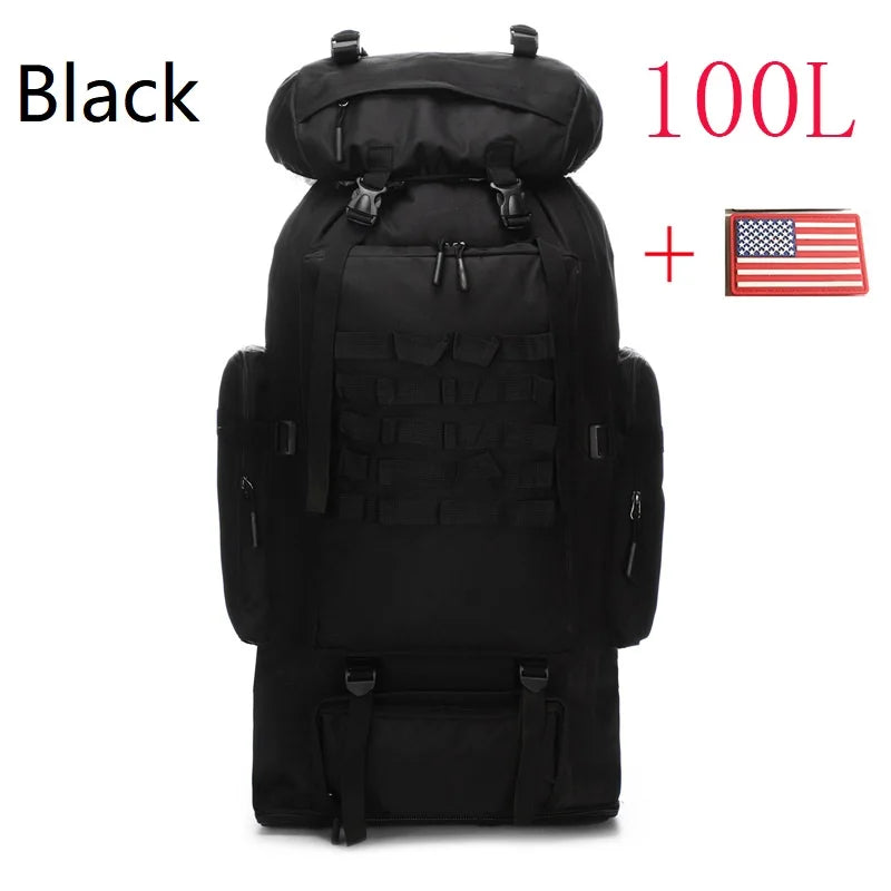 80L/100L Waterproof Outdoor Travel Backpack