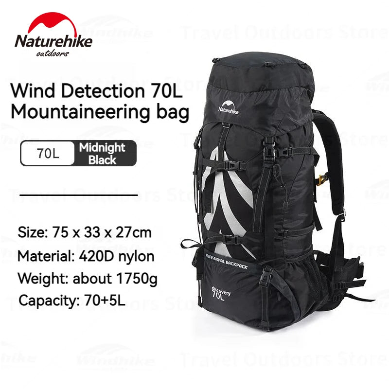 70L Adult Waterproof Climbing Outdoor Backpack