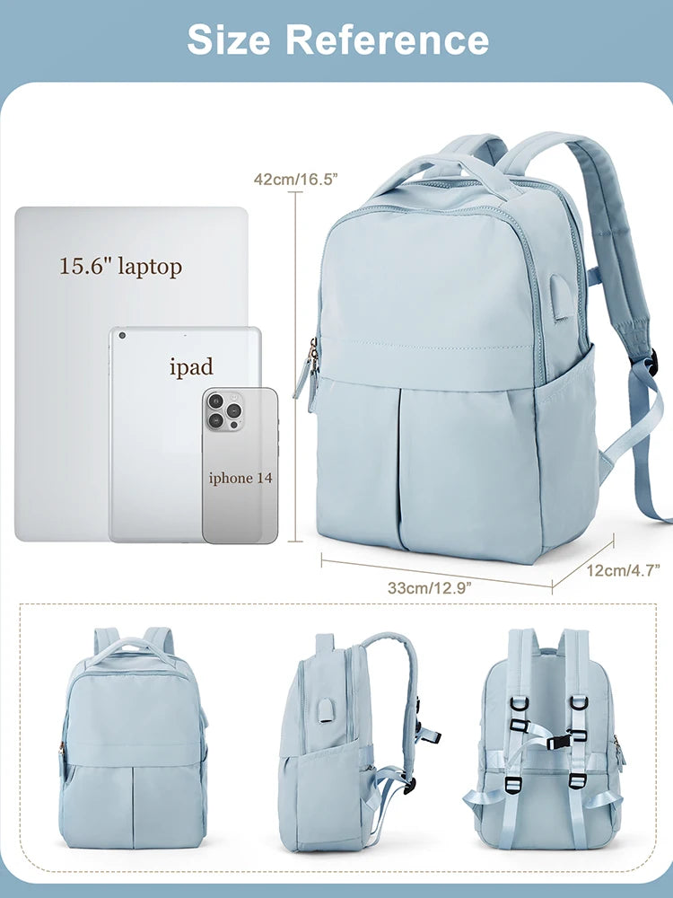 USB Charging 15.6 Inch Laptop Backpack