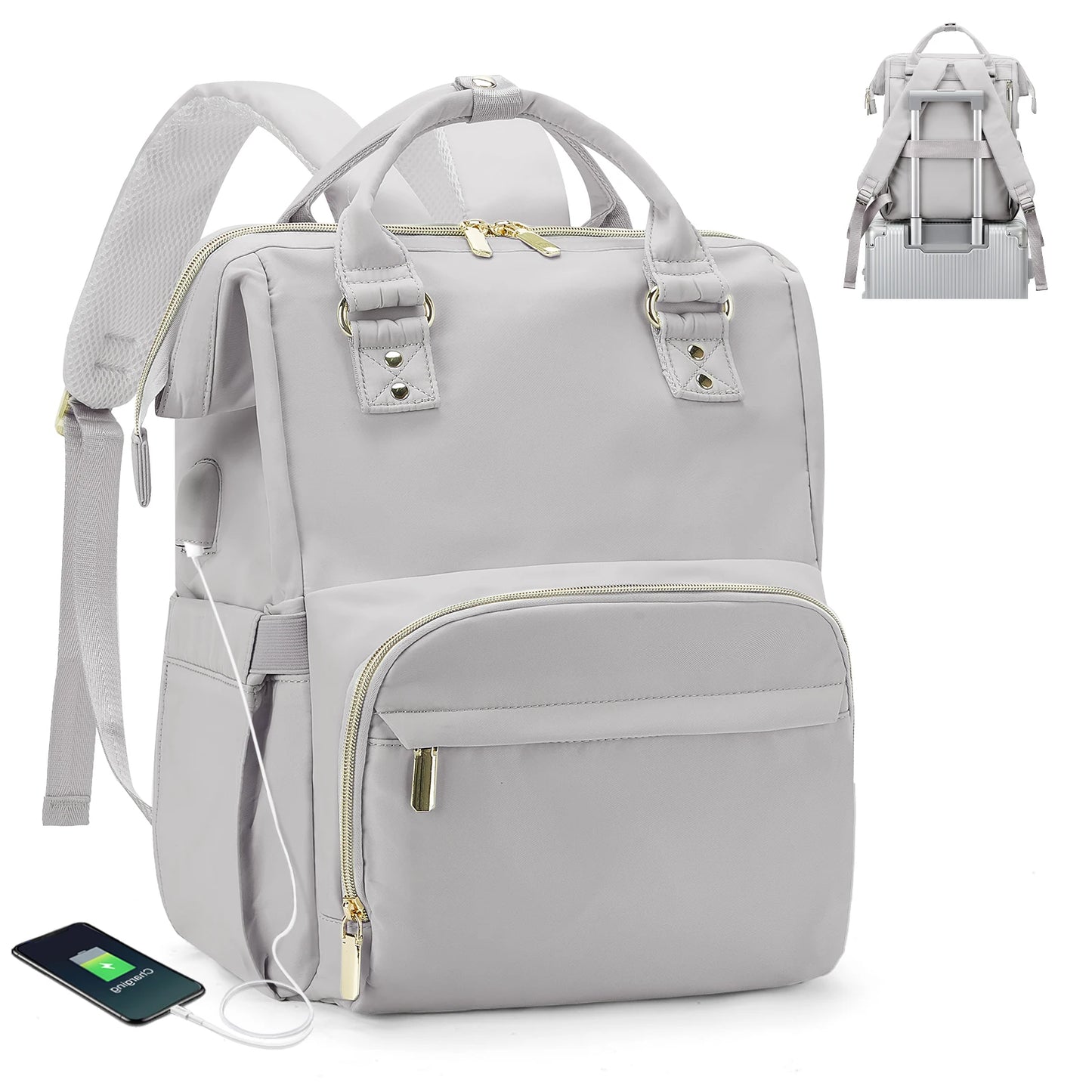 Stylish Women's Travel & Work Laptop Backpack