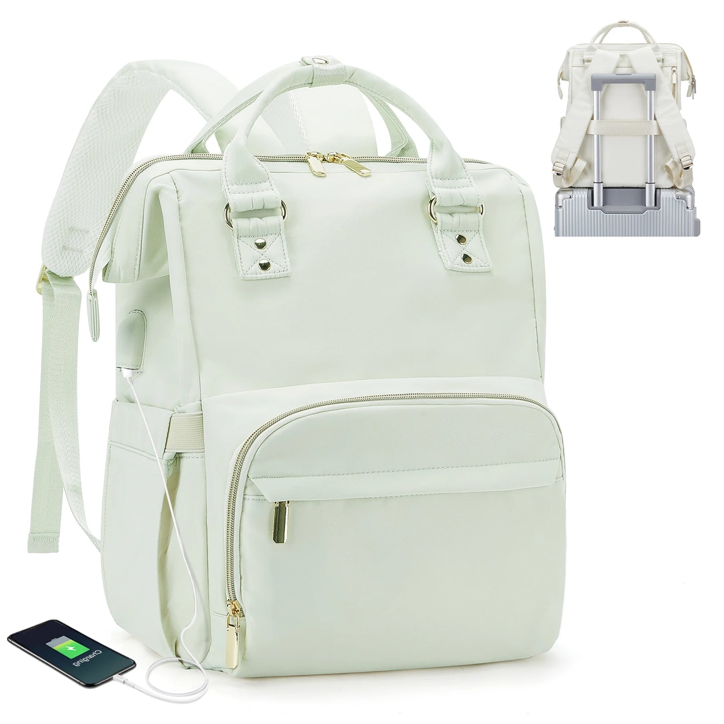 Stylish Women's Travel & Work Laptop Backpack