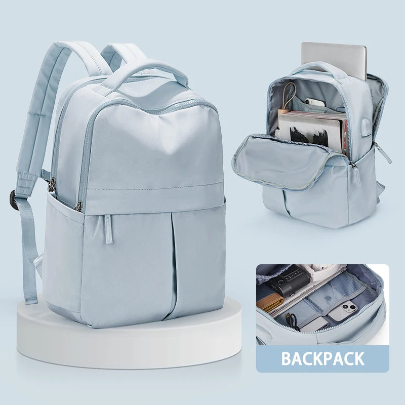 USB Charging 15.6 Inch Laptop Backpack
