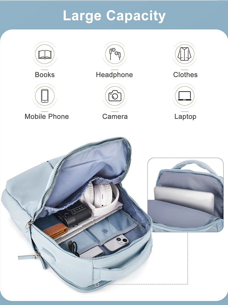 USB Charging 15.6 Inch Laptop Backpack