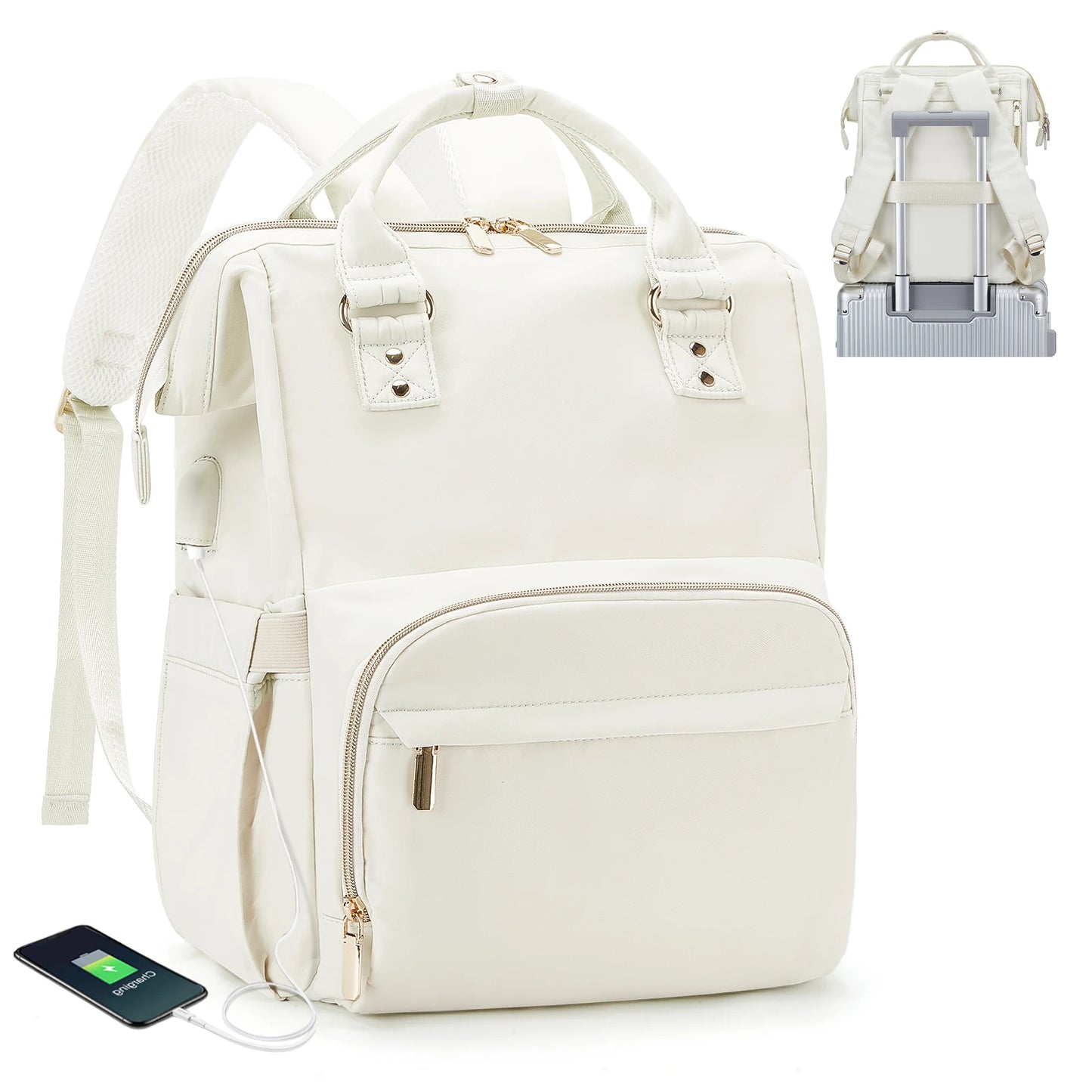 Stylish Women's Travel & Work Laptop Backpack