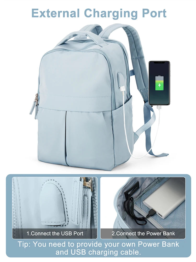 USB Charging 15.6 Inch Laptop Backpack