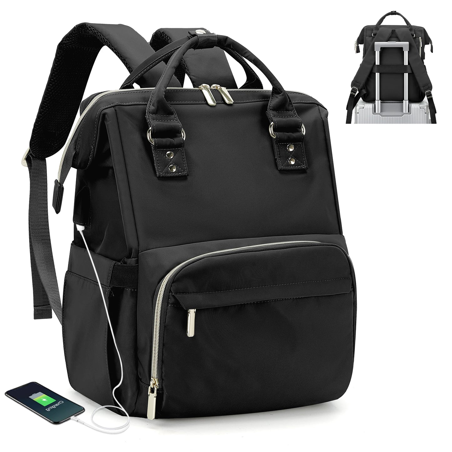 Stylish Women's Travel & Work Laptop Backpack