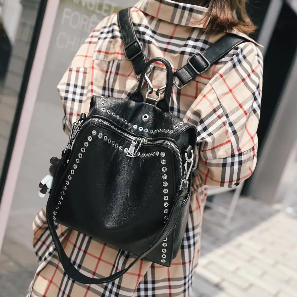 Luxury Leather Backpack