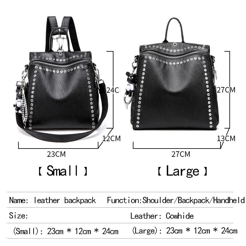 Luxury Leather Backpack