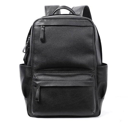 15.6 inch Casual Leather Backpack