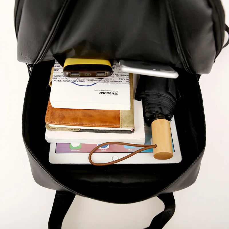 Men's Leather Backpack