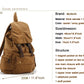 Fashion Vintage Military Style Canvas Backpack