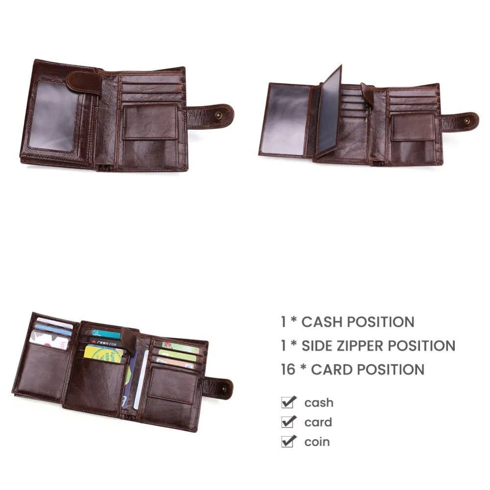 Leather Men Wallet