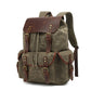 Casual Oil Wax Canvas Backpack