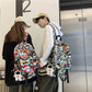 Harajuku Printed Backpack