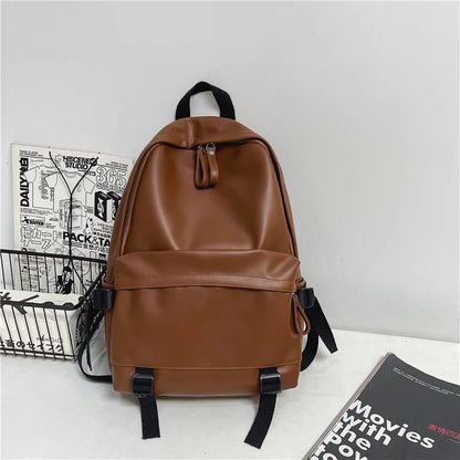 Soft PU Leather Backpack