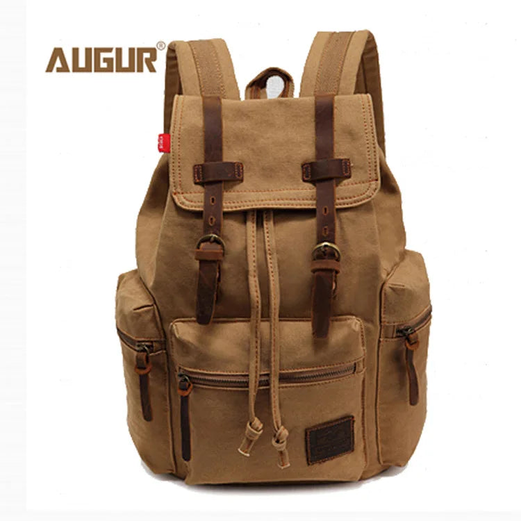 Men's Canvas Travel Backpack