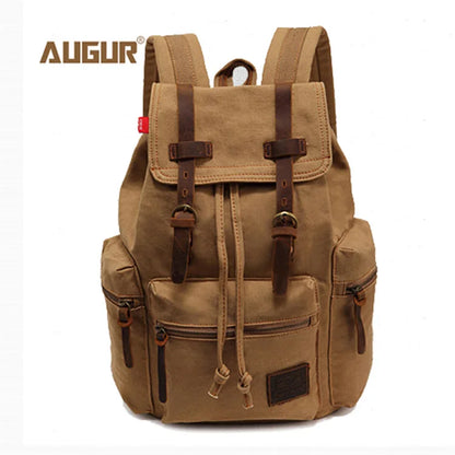 Men's Canvas Travel Backpack