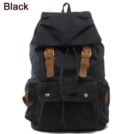 Fashion Vintage Military Style Canvas Backpack