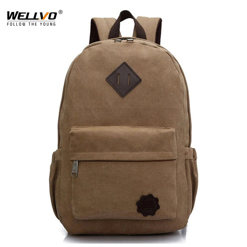 Canvas Laptop Backpack