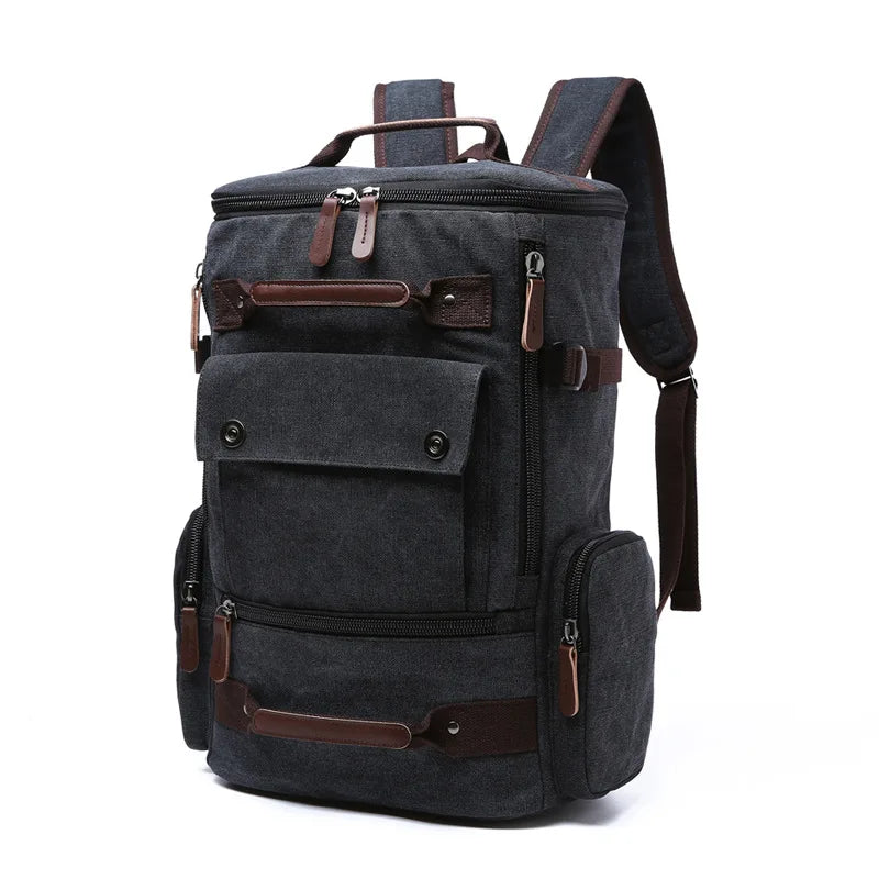 Large Capacity Canvas Backpack