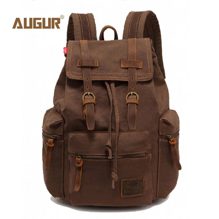 Men's Canvas Travel Backpack
