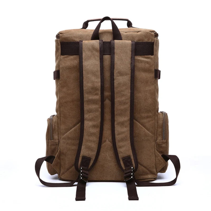 Large Capacity Canvas Backpack