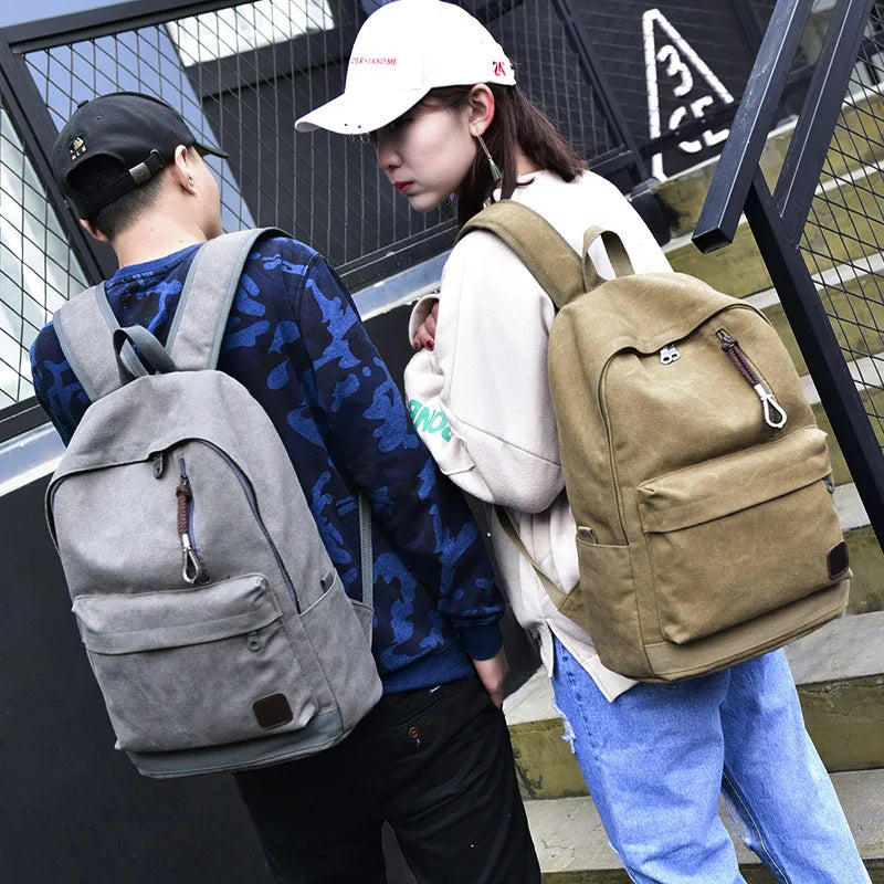 Canvas Laptop Backpack