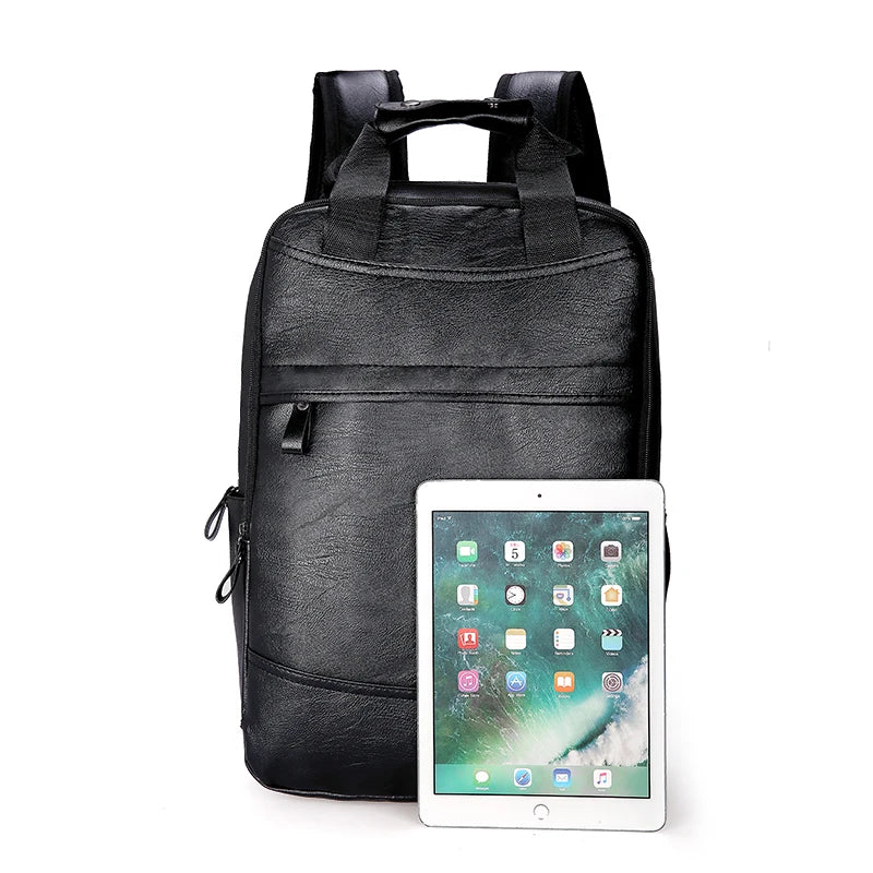 Men's Leather Backpack
