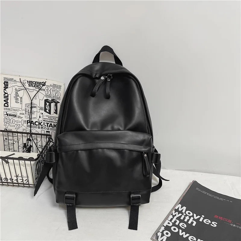 Soft PU Leather Backpack
