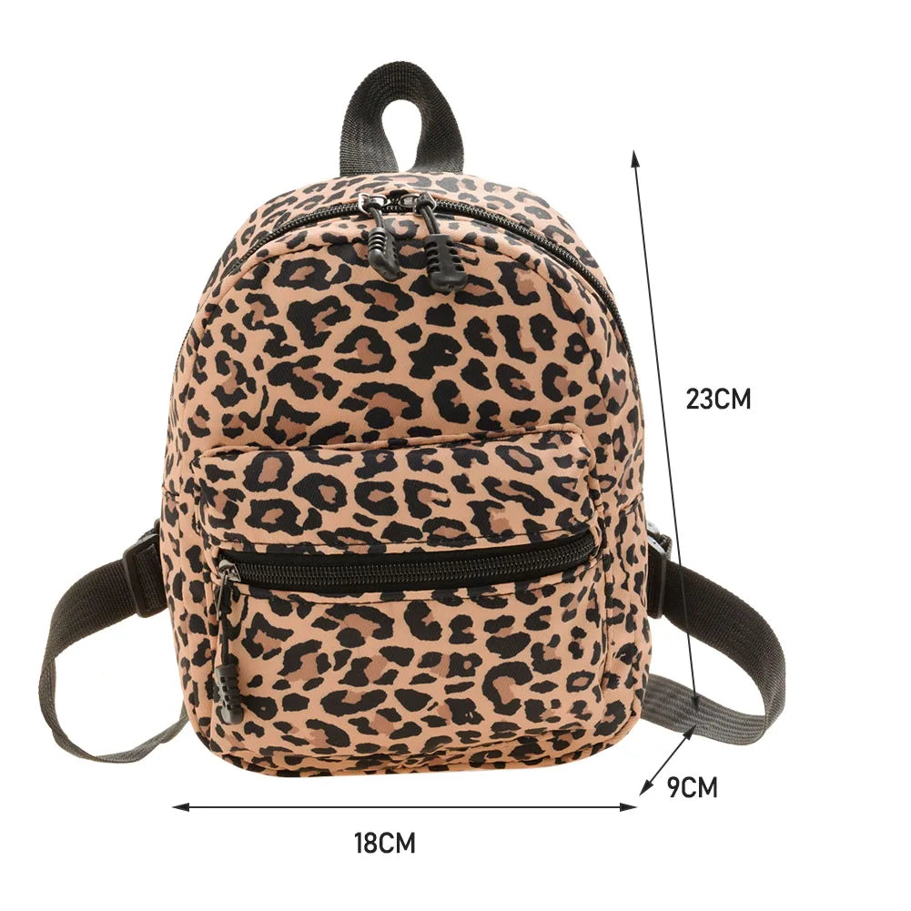 Animal Printing Small Backpack