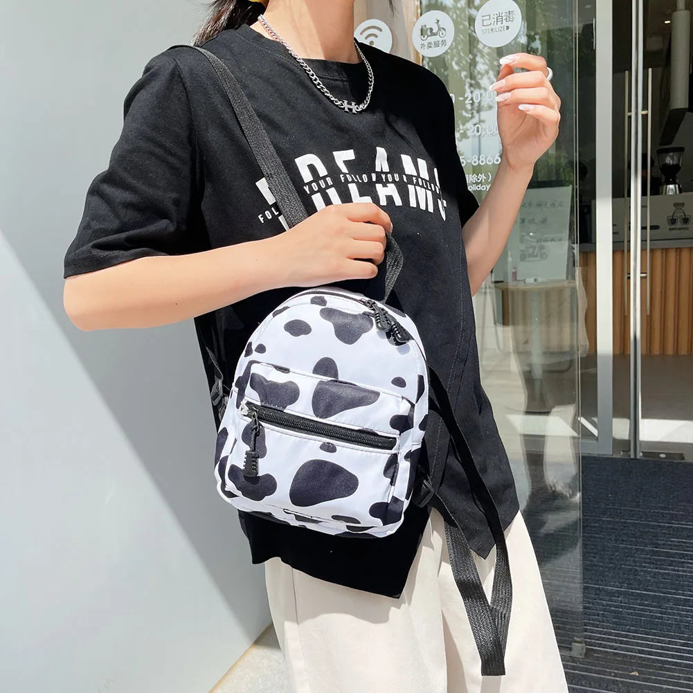 Animal Printing Small Backpack