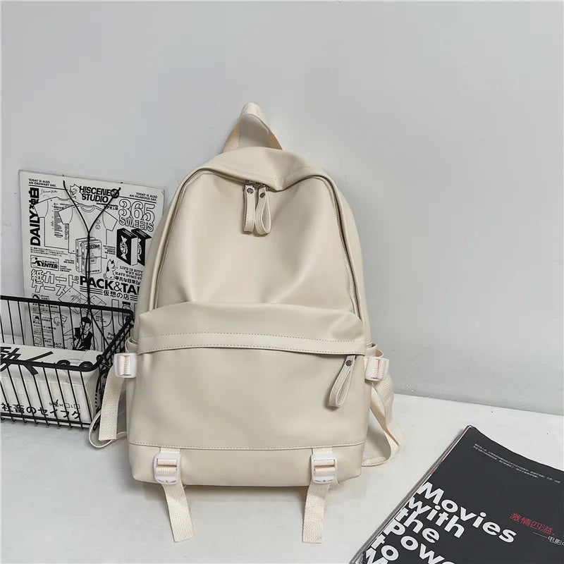 Soft PU Leather Backpack