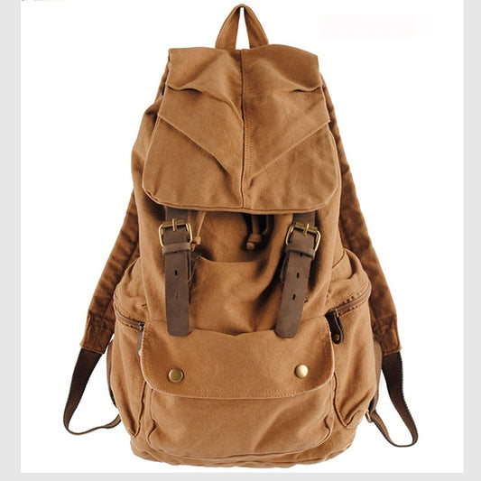 Fashion Vintage Military Style Canvas Backpack
