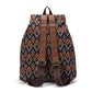 Vintage Ethnic Canvas Backpack