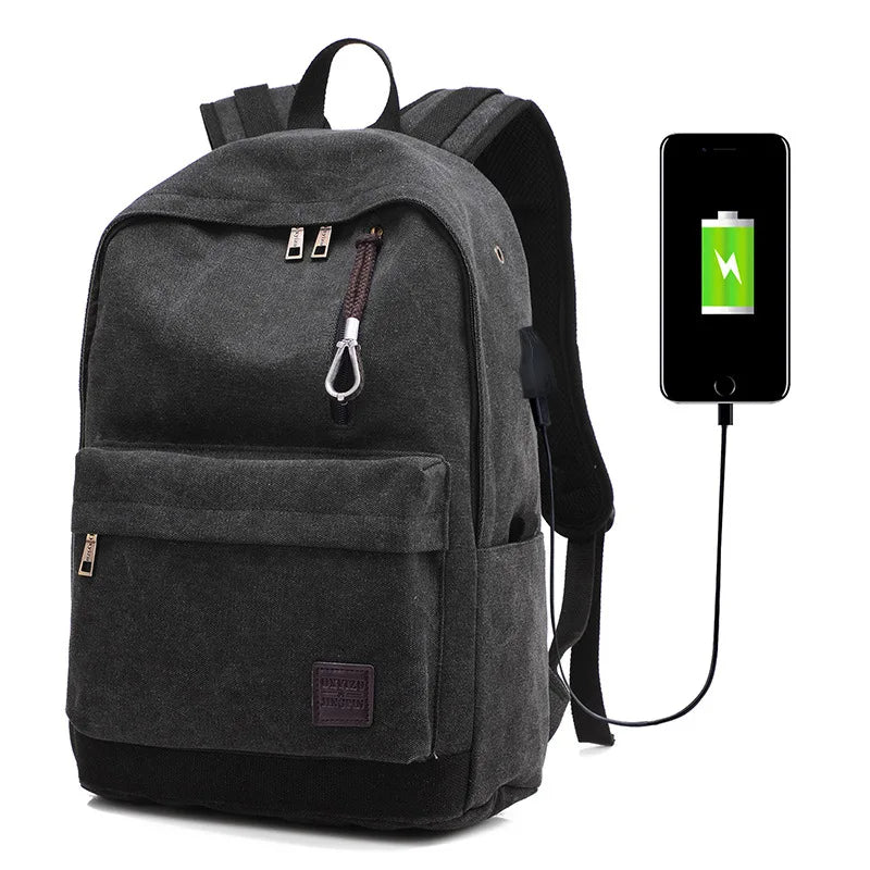 Canvas Laptop Backpack