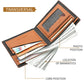 Leather Wallet with Coin Bag