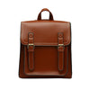 Classic Retro Leather Backpack